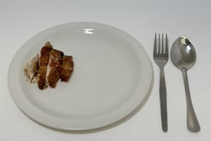 chicken roasted_as served
