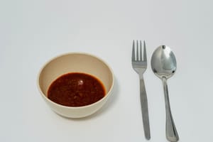 satay sauce-kuah kacang_as served