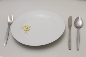 NDNS pasta in a creamy sauce (leftovers)