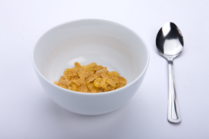 Cereal, flake, bowl E, leftovers