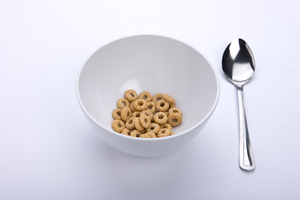 Cereal, hoop, bowl A, leftovers