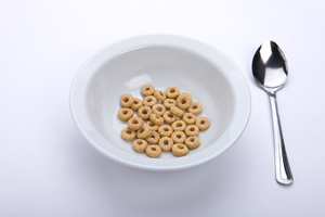 Cereal, hoop, bowl B, leftovers
