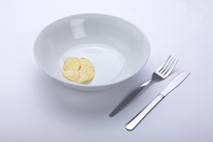 Crisps in a bowl