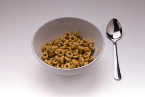Hoop cereal, bowl F