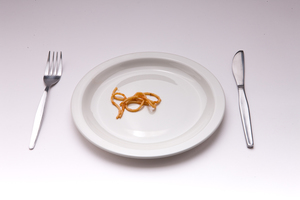 Pasta, in sauce, spaghetti, plate