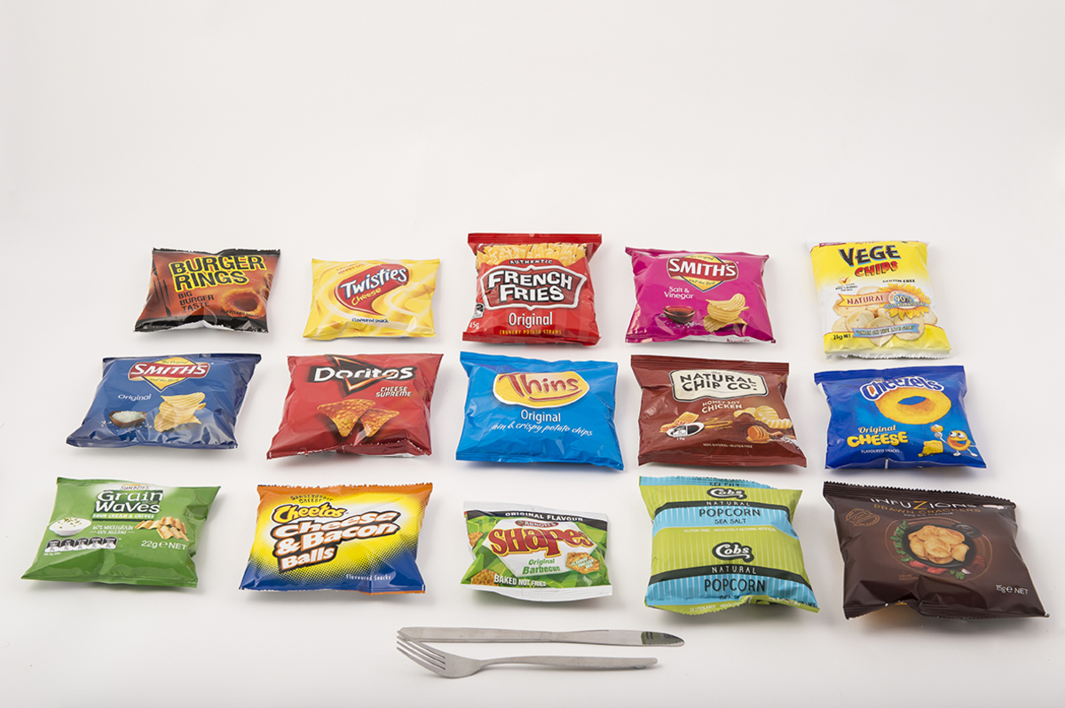 Australian Chips Snack Packs