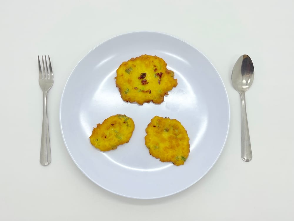 Corn fried (Perkedel jagung)