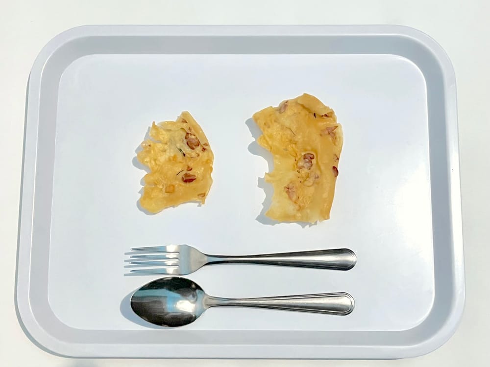 Crackers (Flour based) (Rempeyek) with topping peanut