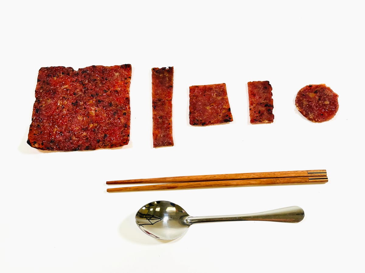 Chinese Dried Meat/Bakkwa, Pork